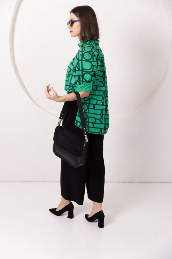 ASTORIA handbag – Black Suede