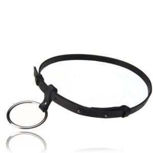 Black Leather Belt O