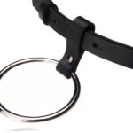 Black Leather Belt O