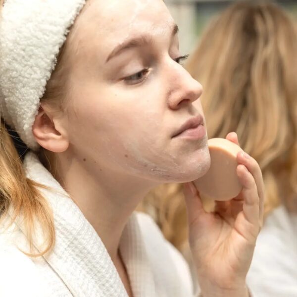 Face Cleanser Bar With Pink Clay, 50g