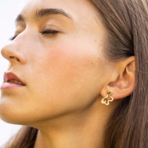 Folia Mini Earrings - Sunlit