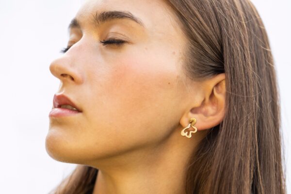 Folia Mini Earrings – Sunlit