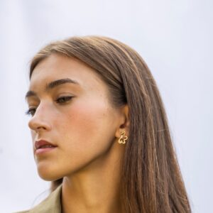 Folia Mini Earrings – Sunlit