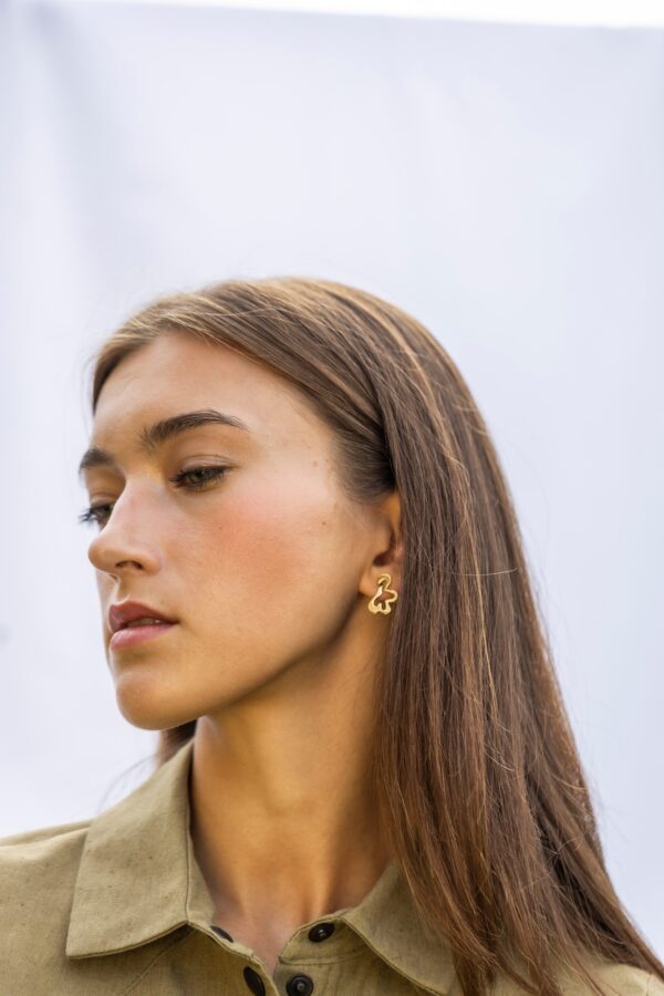 Folia Mini Earrings – Sunlit