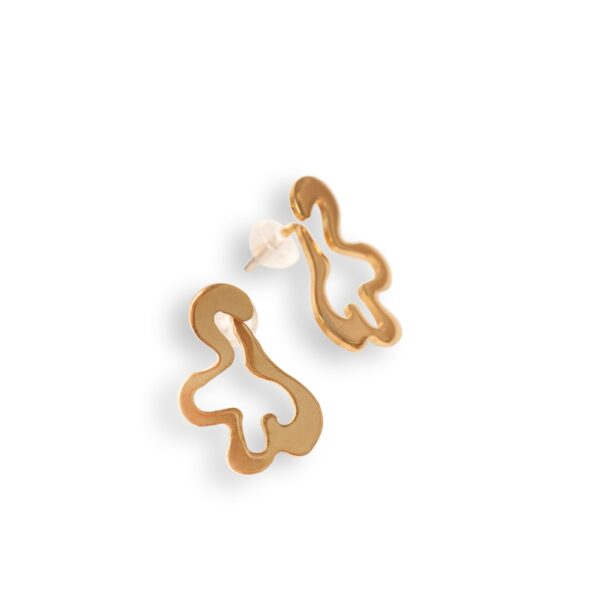 Folia Mini Earrings – Sunlit