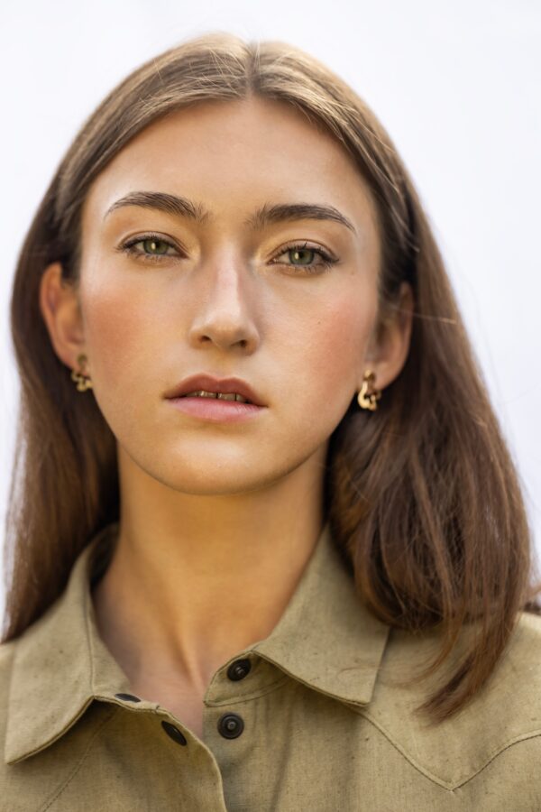 Folia Mini Earrings – Sunlit
