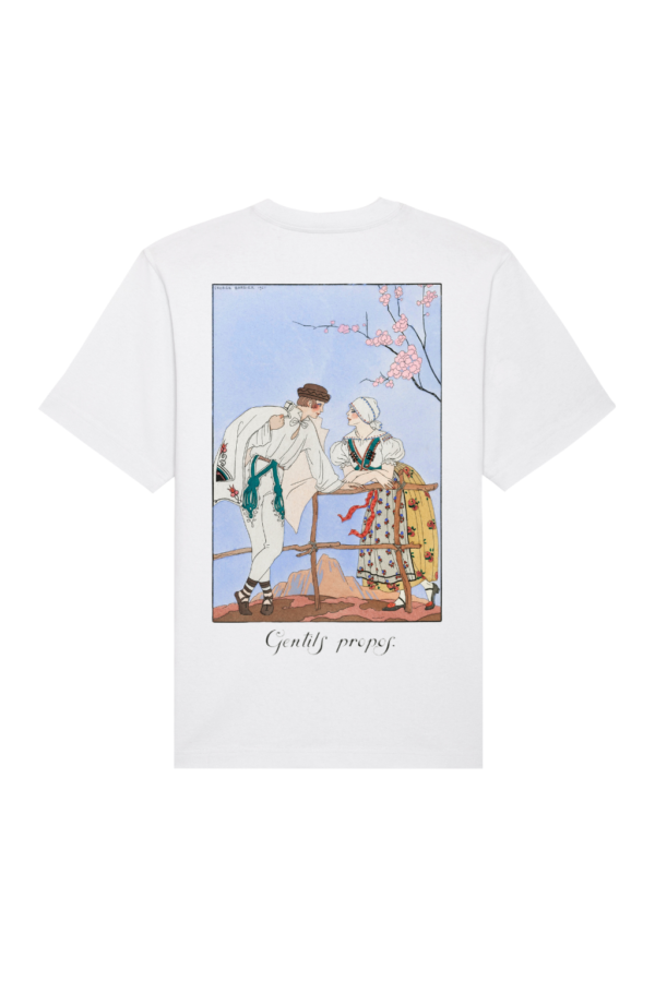 Heavy-Weight Premium T-Shirt “Gentils Propos” by George Barbier (1922)