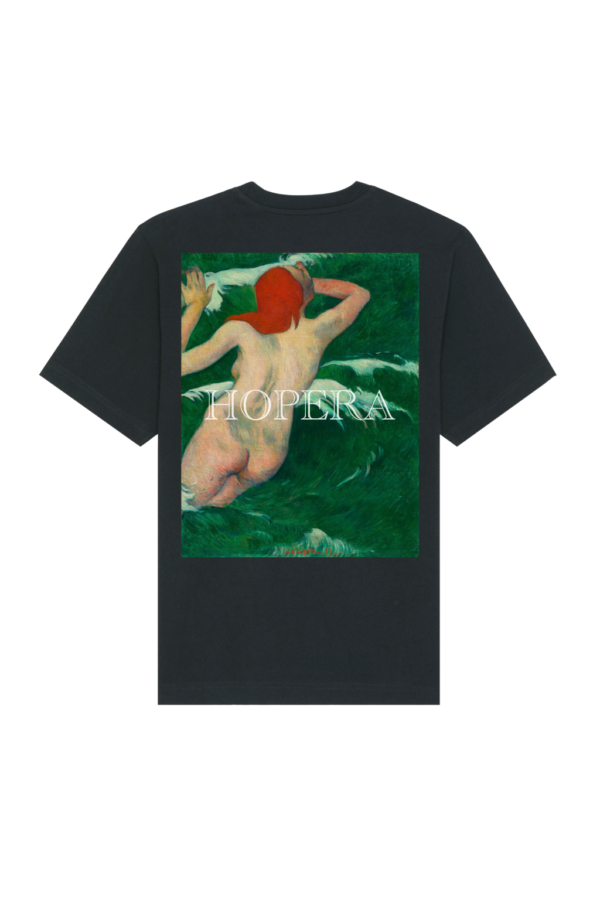 Heavy-Weight Premium T-Shirt “Dans les Vagues” by Paul Gauguin (1889)