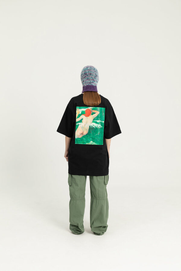 Heavy-Weight Premium T-Shirt “Dans les Vagues” by Paul Gauguin (1889)