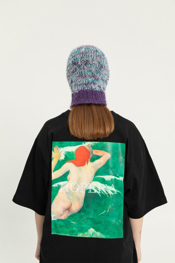 Heavy-Weight Premium T-Shirt “Dans les Vagues” by Paul Gauguin (1889)