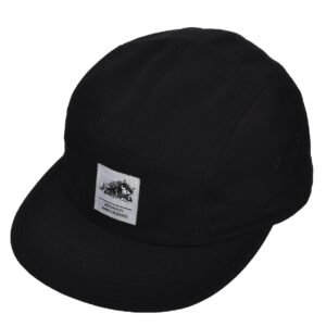 Stinky Five Panel Cap - Black