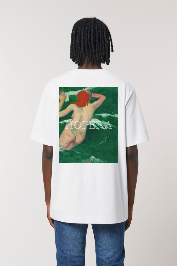 Heavy-Weight Premium T-Shirt “Dans les Vagues” by Paul Gauguin (1889)