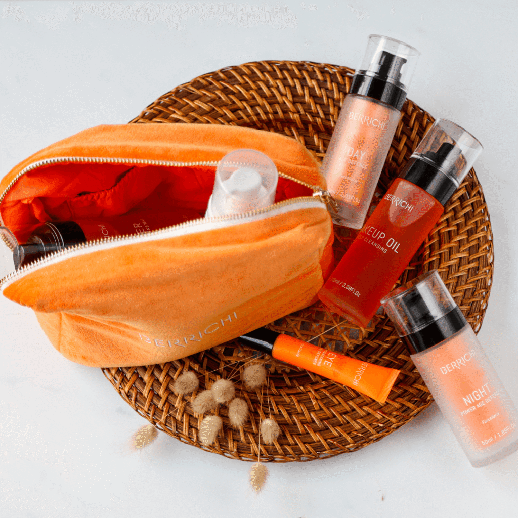 Berrichi natural skincare products with algae-based ingredients