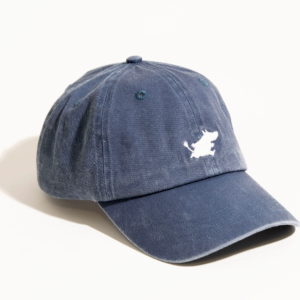 Moomintroll Washed Denim Adult Cap - Blue