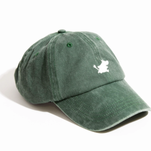 Moomintroll Washed Denim Adult Cap - Green