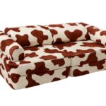 Modular Play Sofa for Children, Cow, 120cm