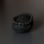 Obsidian Lava Stone Bracelet