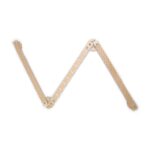 TipiToo® Large Balance Beam 3 Piece Set - White Rope
