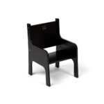 TULLA - Height-adjustable Kids Chair - Black