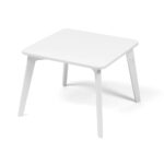 TULLA - Height-extendable Kids Table - White