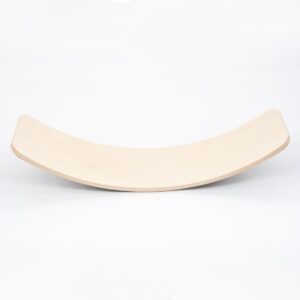 Wooden Balance Board With Grey Felt