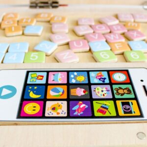 Wooden Laptop/Tablet + Phone Set