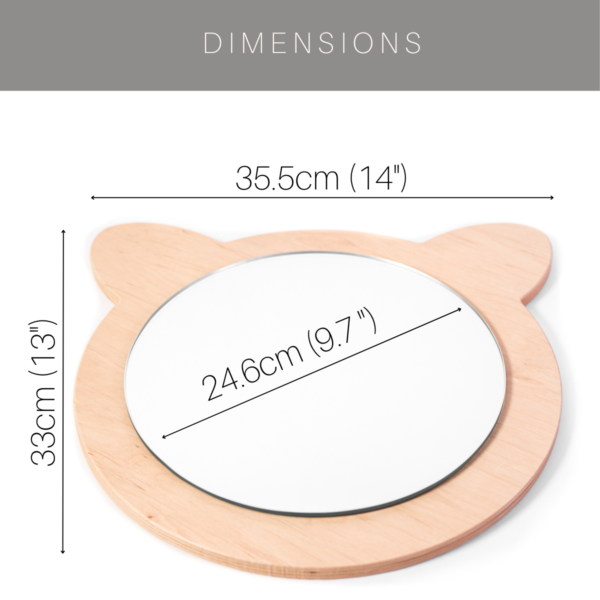 Children’s Wall Mirror (4 Different Shapes)