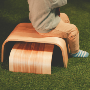 Adjustable Wooden Step Stools – Set of 2