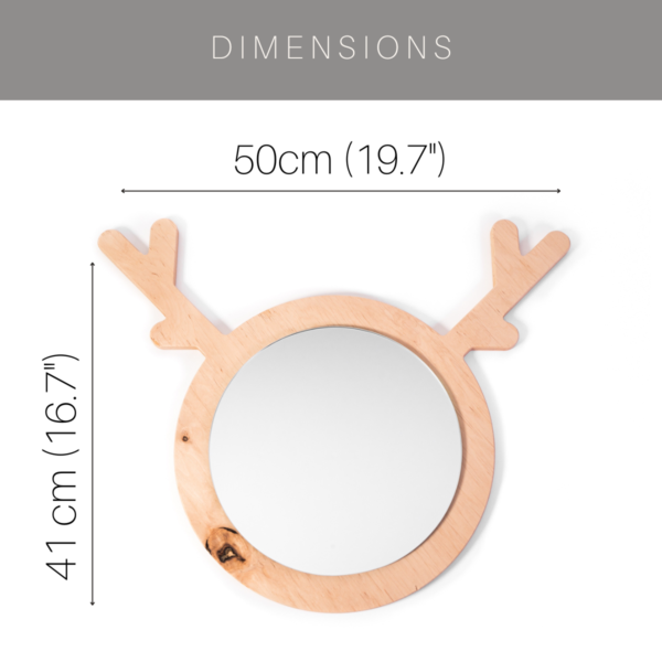 Children’s Wall Mirror (4 Different Shapes)
