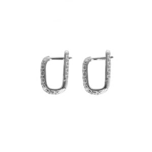Honey Bee Hoopy Earrings – Rose Gold and Silver