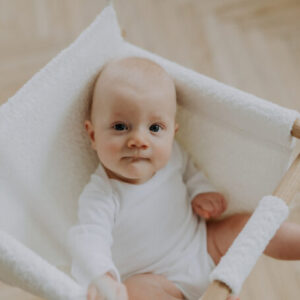 BaBi Baby Swing – Bouclé Snow White