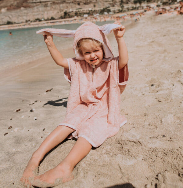 Short-Sleeve Poncho RABBIT – For TODDLERS
