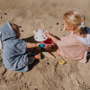 Short-Sleeve Poncho RABBIT – For KIDS (Size 122-150)