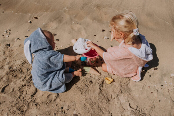 Short-Sleeve Poncho RABBIT – For KIDS (Size 122-150)