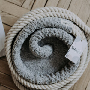 HopOn Swing – Bouclé Stone Grey