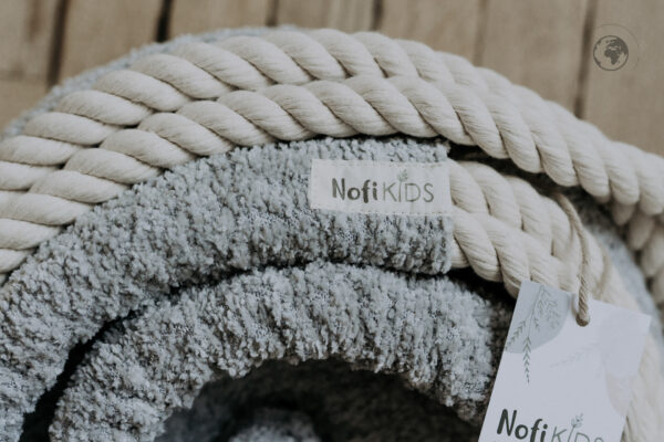 HopOn Swing – Bouclé Stone Grey