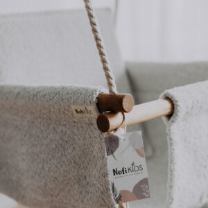 BaBi Baby Swing – Bouclé Ice Grey