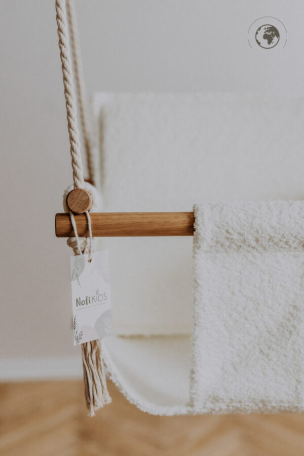 BaBi Baby Swing – Bouclé Snow White