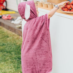 Short-Sleeve Poncho RABBIT – For TODDLERS
