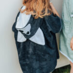 Bamboo Terry Bathrobe WOLF (Size 82/86-116)