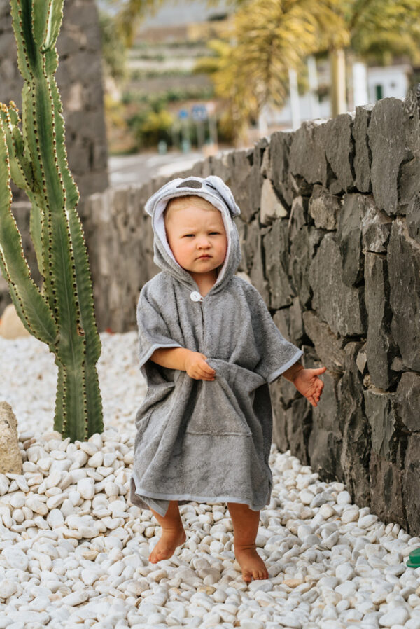 Short-Sleeve Poncho KOALA – For TODDLERS