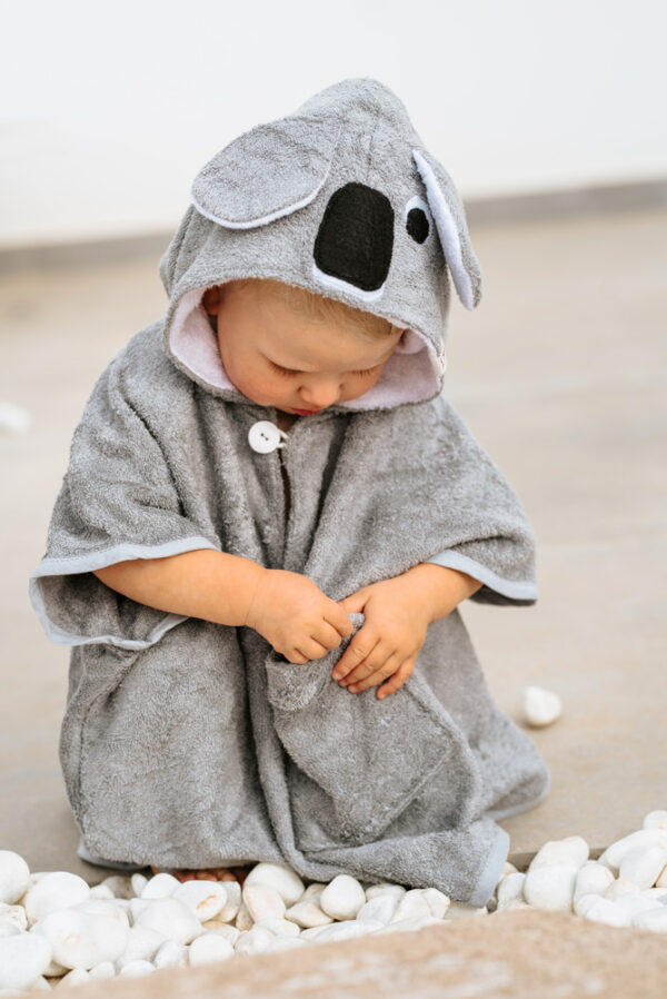 Short-Sleeve Poncho KOALA – For TODDLERS