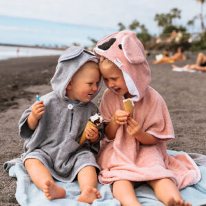 Short-Sleeve Poncho KOALA – For TODDLERS