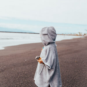 Short-Sleeve Poncho KOALA – For TODDLERS
