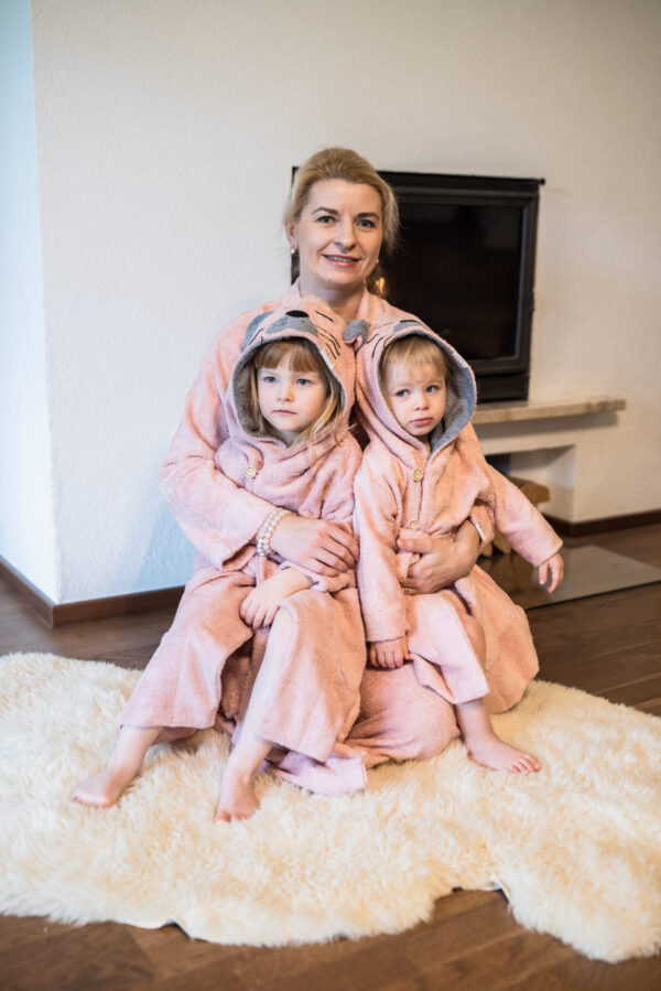 Bamboo Terry Bathrobe CAT – For TODDLERS (Size 82/86-116)