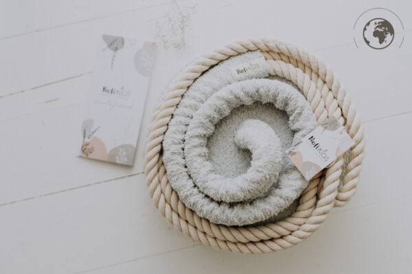 HopOn Swing – Bouclé Ice Grey
