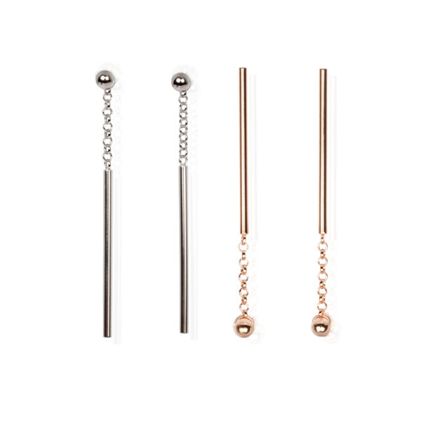 Dots Falling Earrings