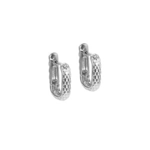 Honey Bee Hoopy Earrings – Rose Gold and Silver