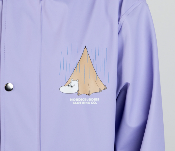Moomin Adventure Rain Jacket – Lilac