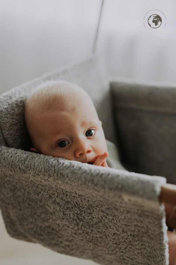 BaBi Baby Swing – Bouclé Night Grey